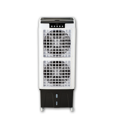 Refrigerador de ar evaporativo comercial de chão com controle remoto 35L