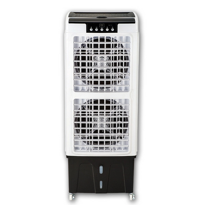 Resfriador de ar evaporativo comercial de chão com controle remoto 35L